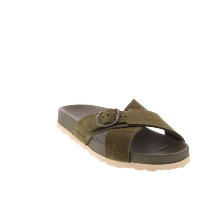 Mephisto thong slippers green