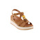 Mephisto sandales cognac 2