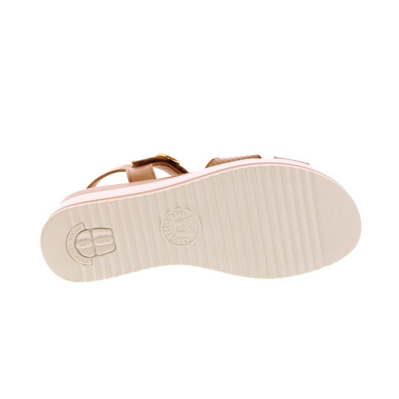 Mephisto sandales cognac 5