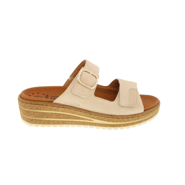 Mephisto Mobils thong slippers ecru