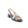 Brunate pumps blauw 2
