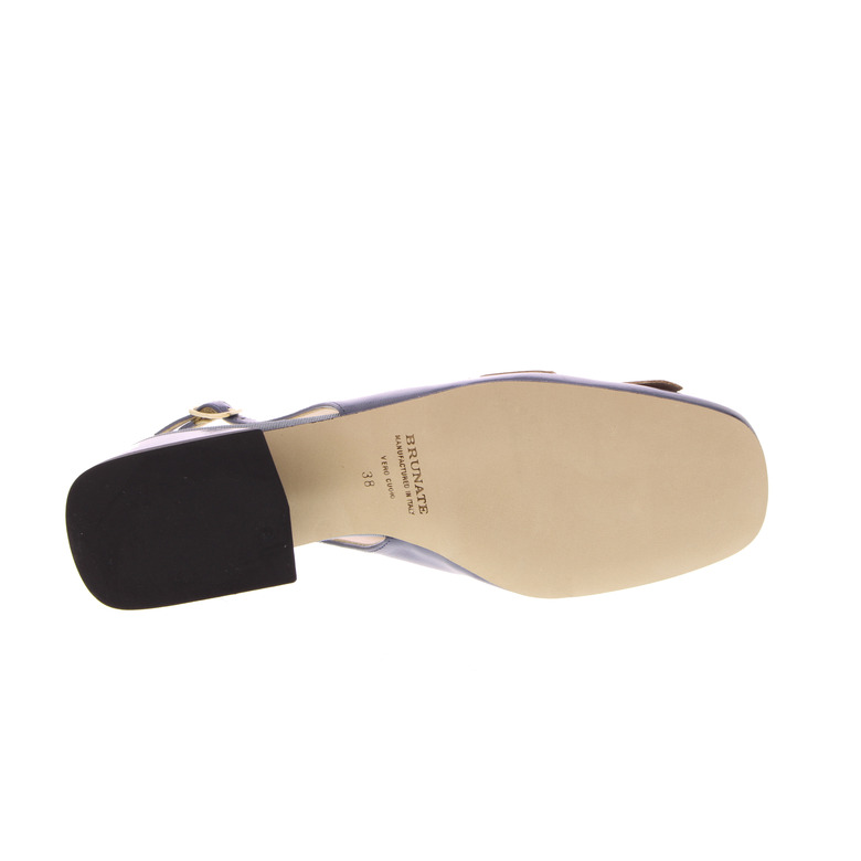 Brunate pumps blauw 5