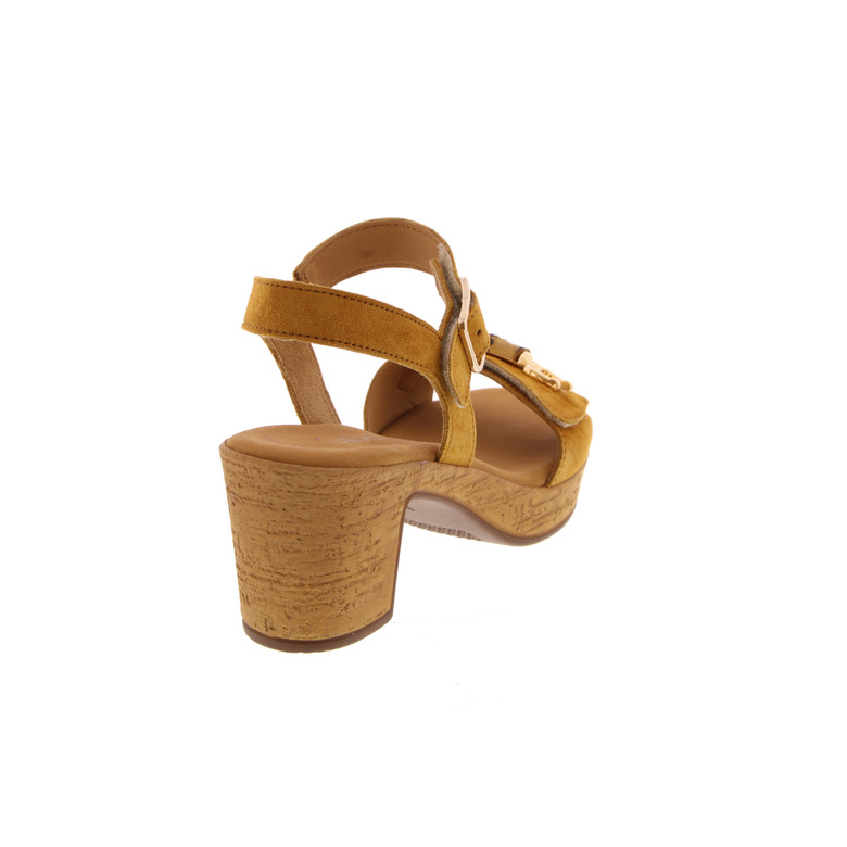 Gabor sandales cognac 4