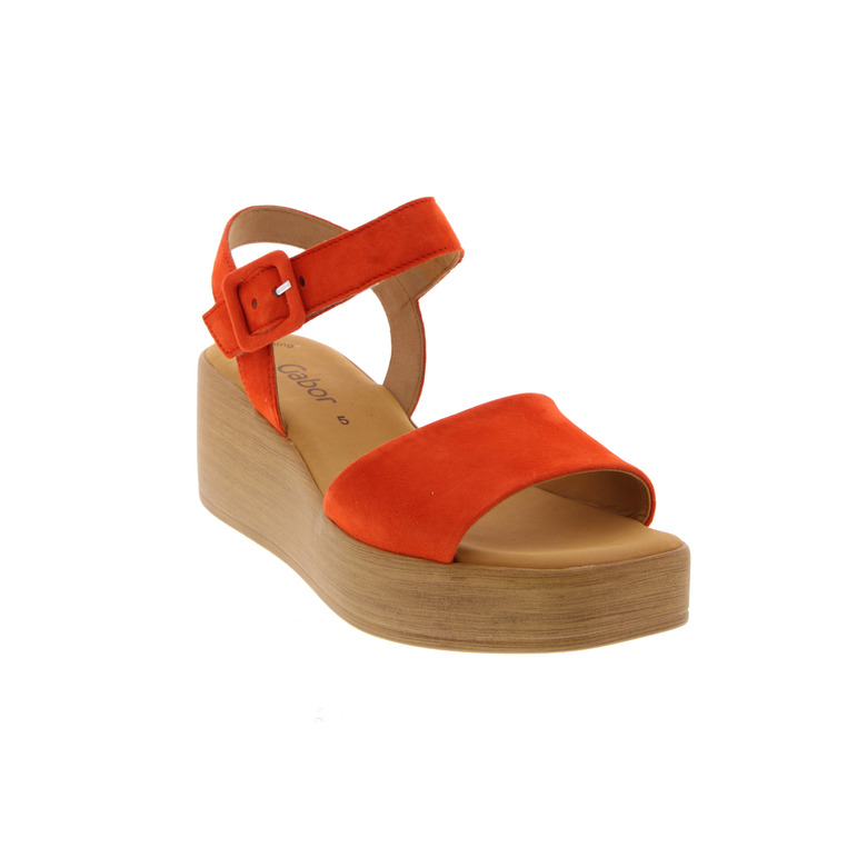 Gabor sandales orange 2