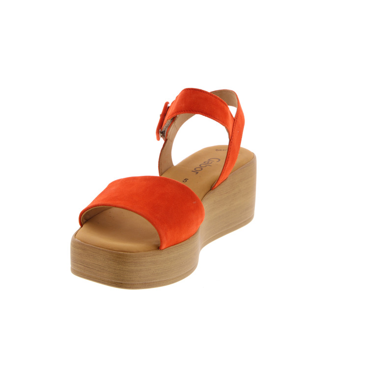 Gabor sandales orange 3