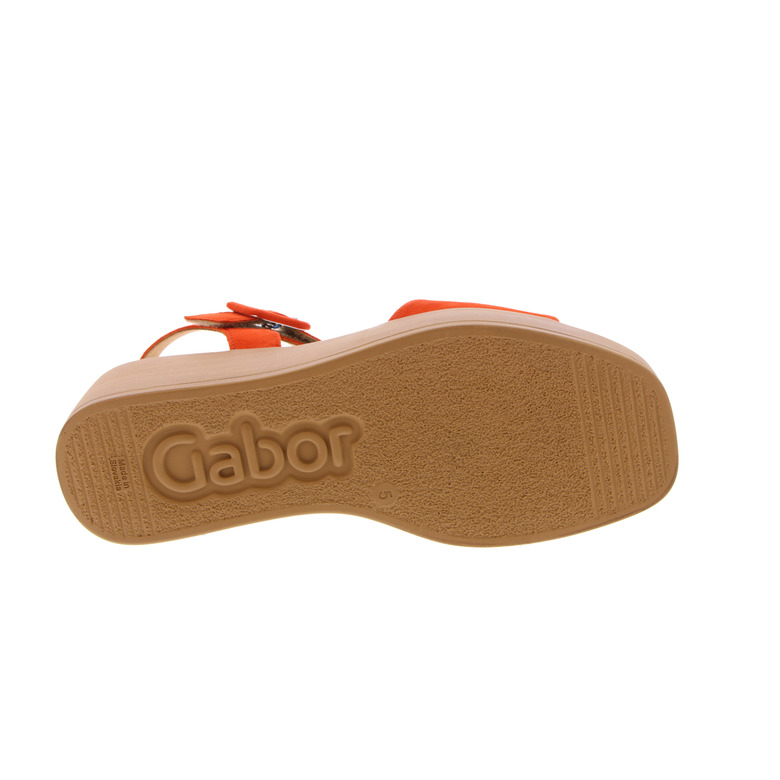 Gabor sandales orange 5