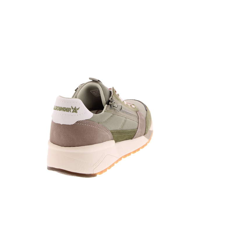 Mephisto Allrounder chaussures basses vert kaki 4