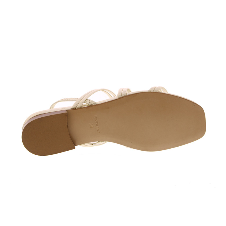 Malori&del Prete 94 sandalen goud 5