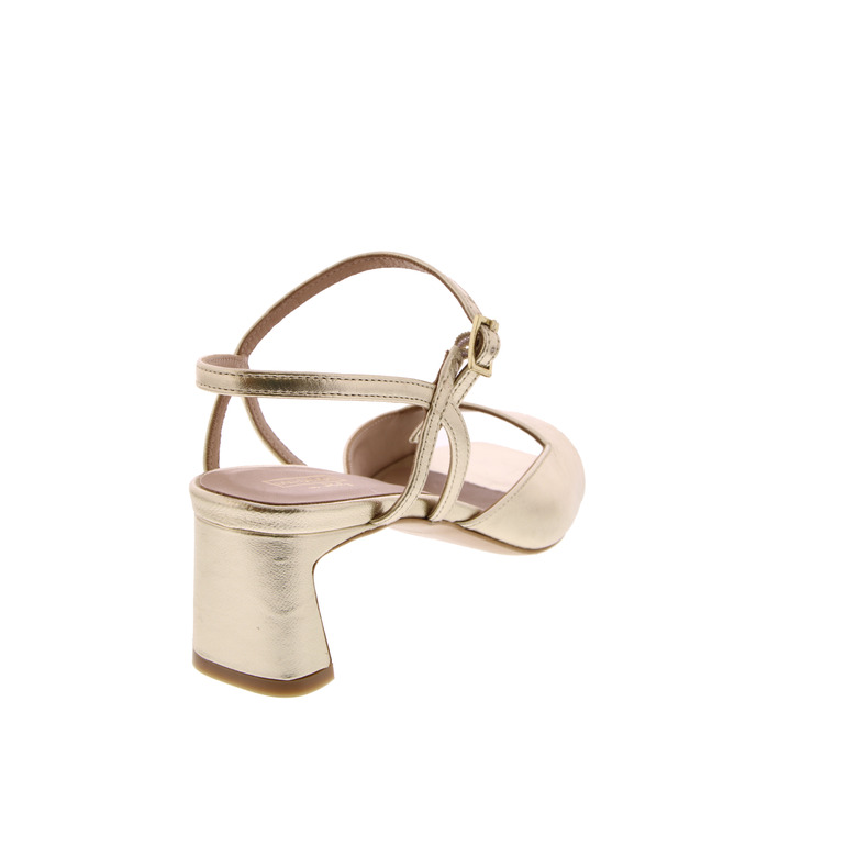Malori&del Prete 94 sandalen goud 4