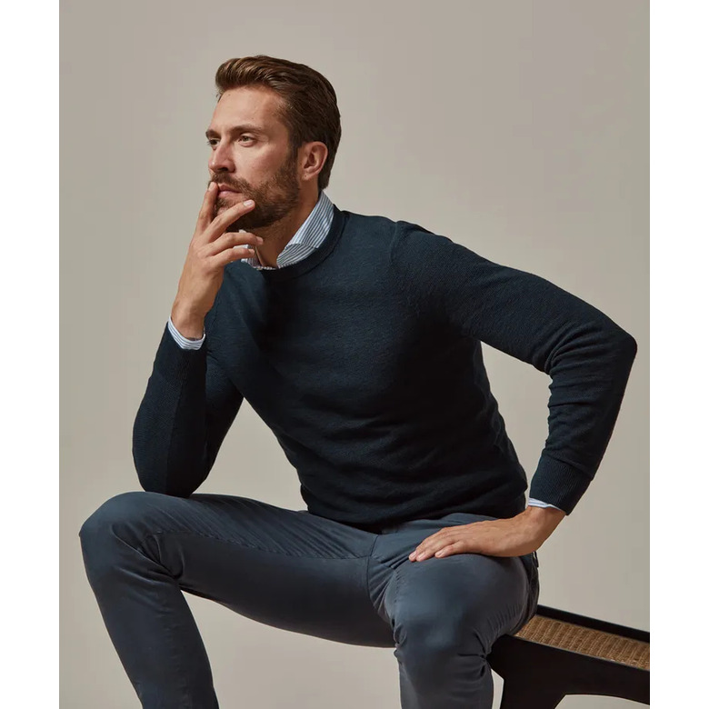 Profuomo pullover blau 2