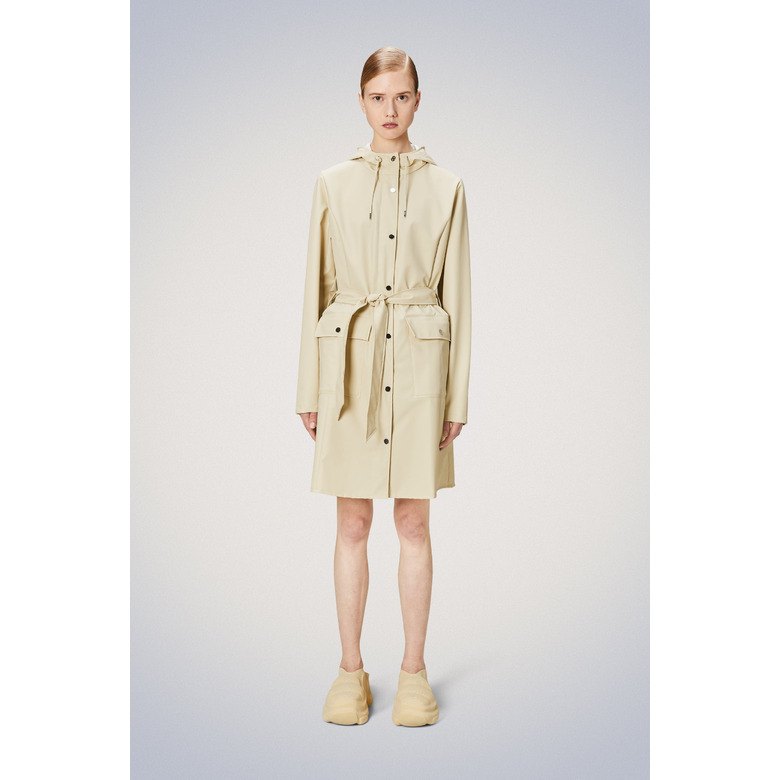 Rains jacket lightbrown 2