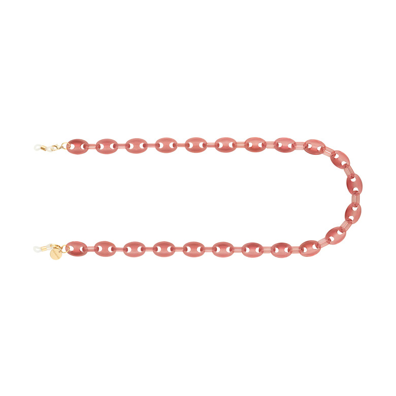 Komono brillenkette rosa