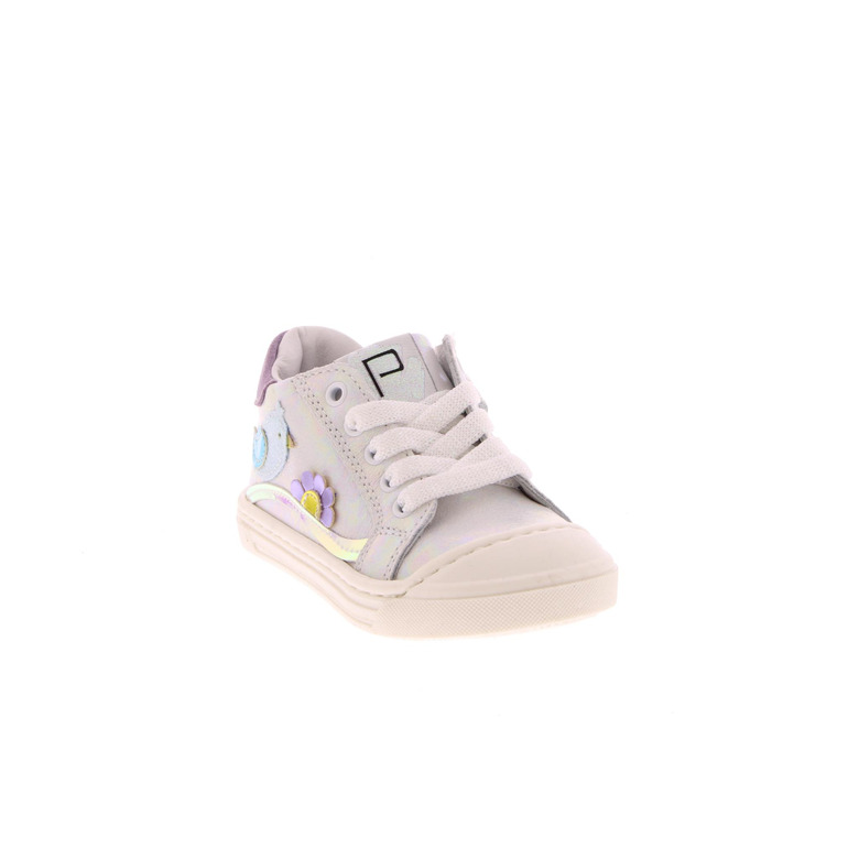 Poldino veterschoenen paars 2