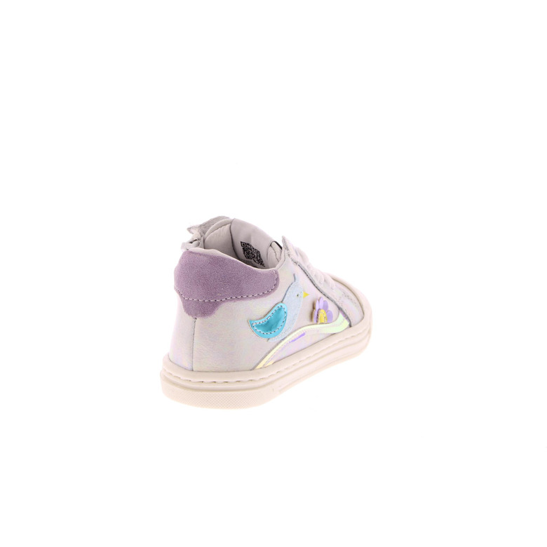 Poldino veterschoenen paars 4