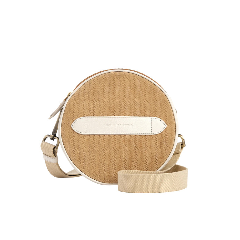 Marie Martens sac bandoulière beige