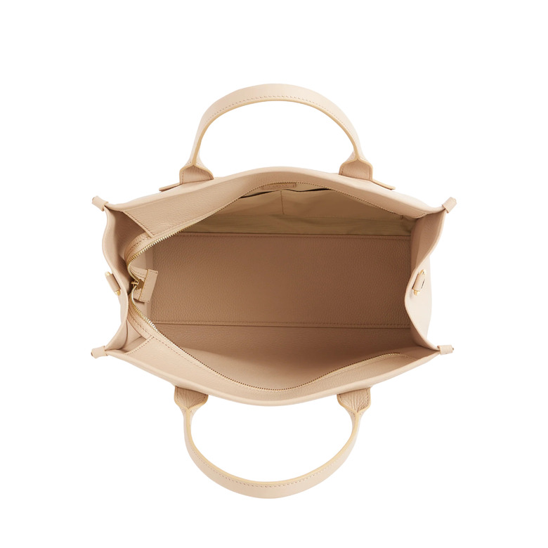 Lancel handbag lightbrown 3