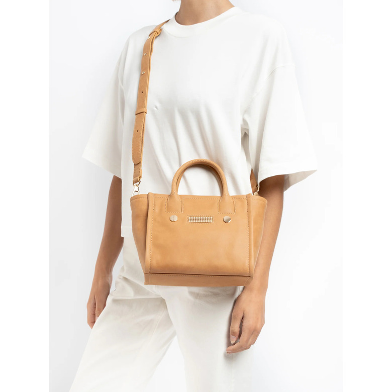 Clio Goldbrenner handbag camel 3