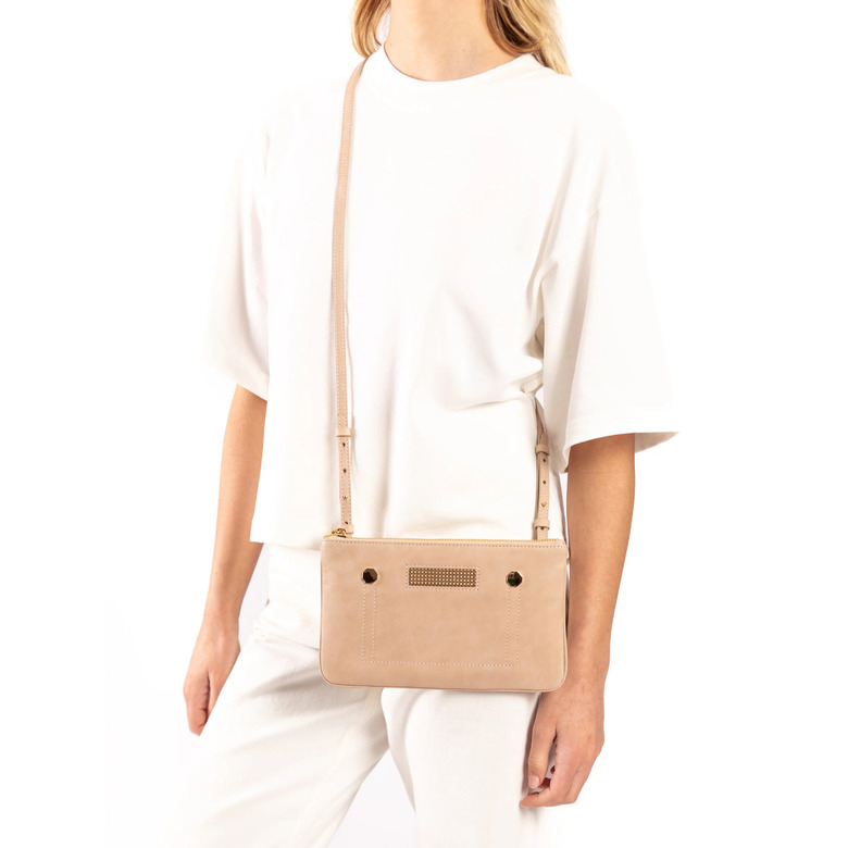 Clio Goldbrenner clutch beige 3