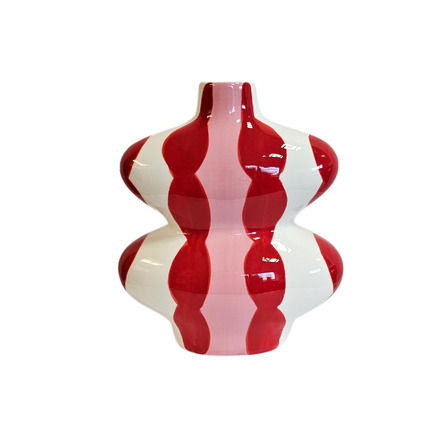 Que Rico vase multicolor