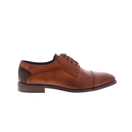 Berkelmans lage schoenen cognac