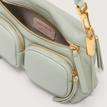 Coccinelle sac bandoulière vert