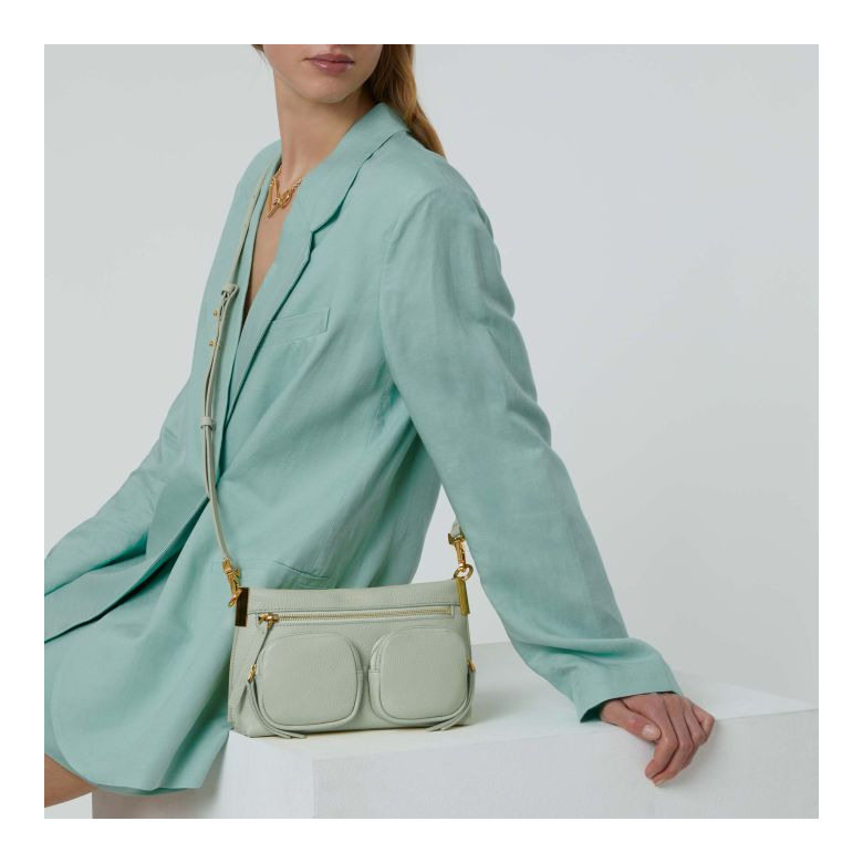 Coccinelle sac bandoulière vert 3
