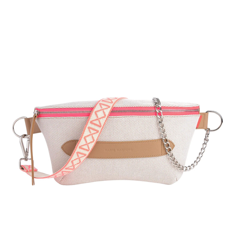 Marie Martens sac bandoulière beige 1