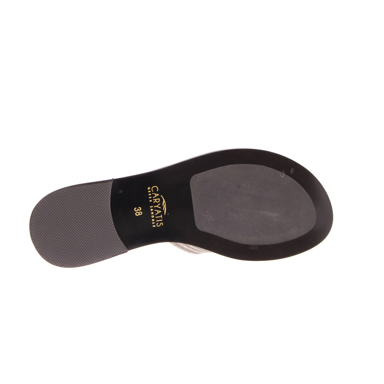 Caryatis slippers zwart 5