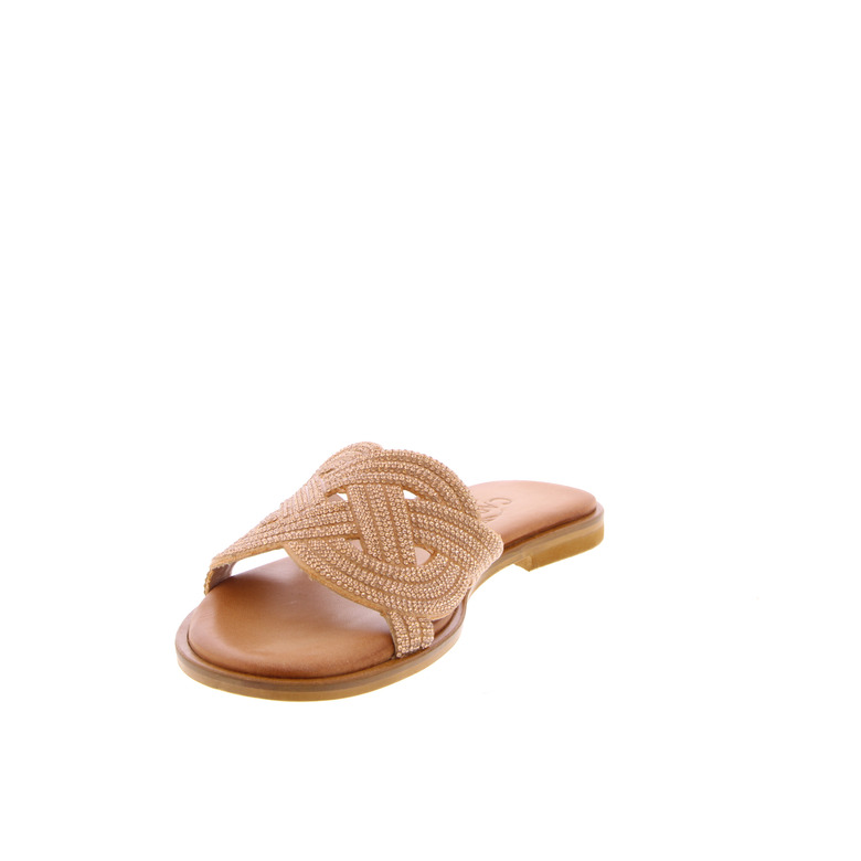 Caryatis slippers goud 3