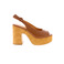 Debutto Donna sandalen cognac 1