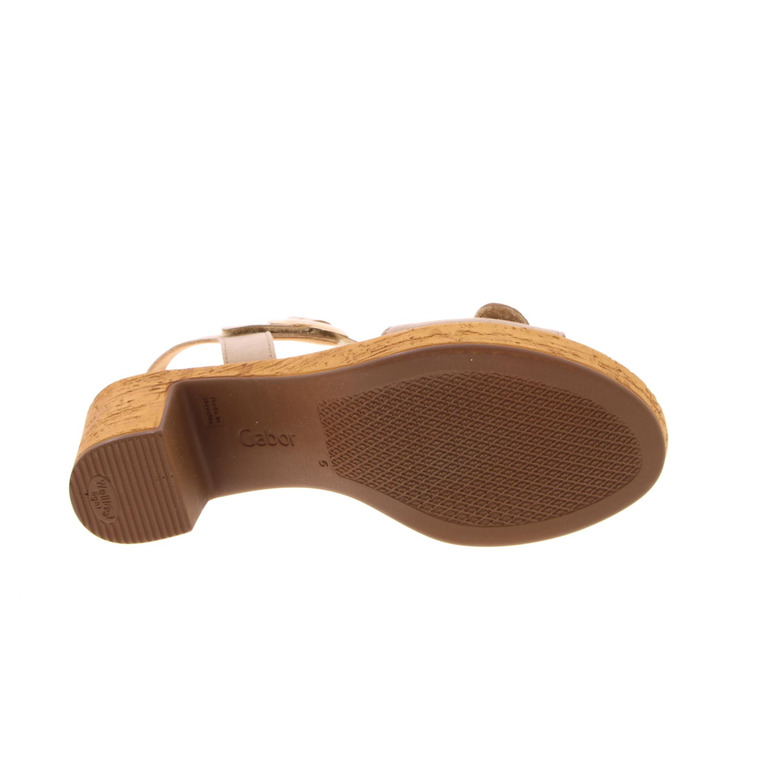 Gabor sandales beige 5