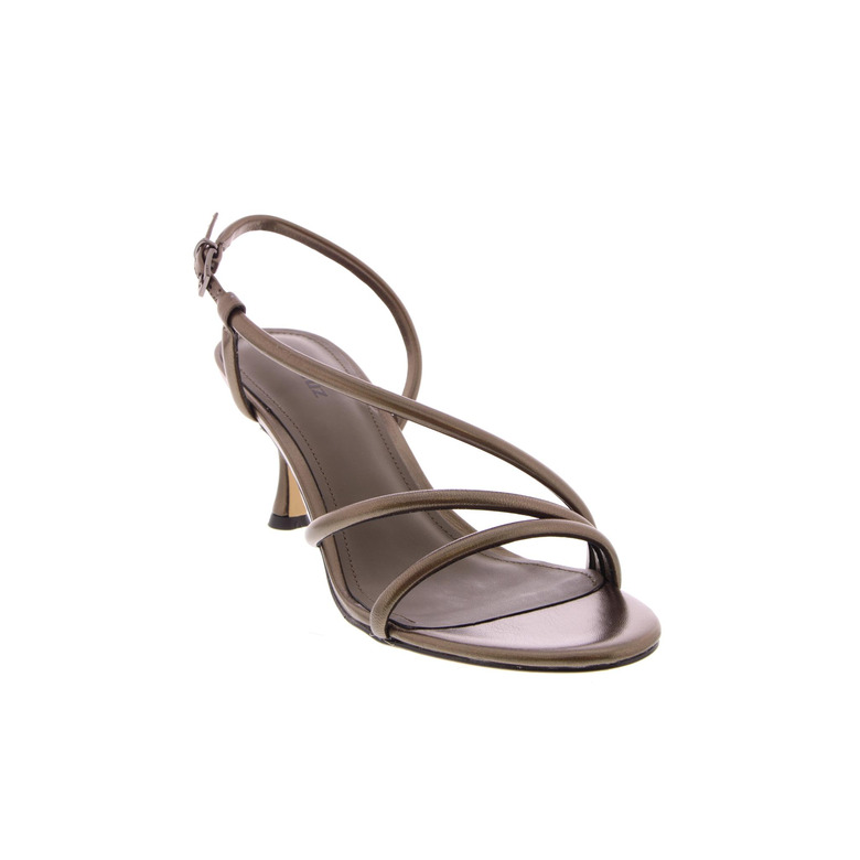 Lola Cruz sandalen brons 2