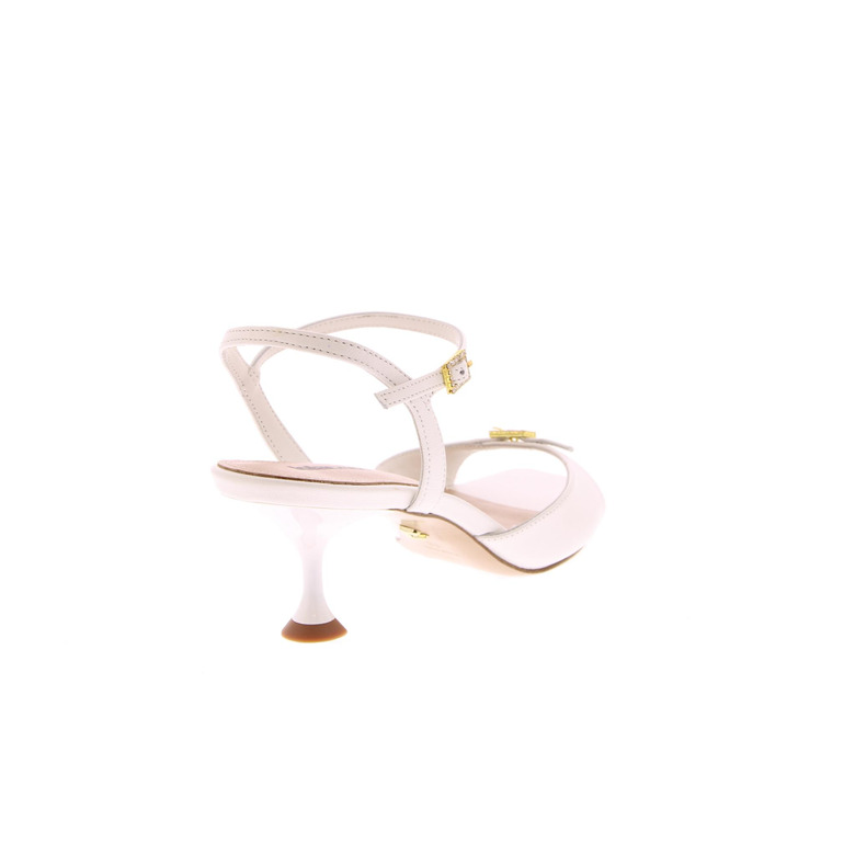 Lola Cruz sandalen wit 4