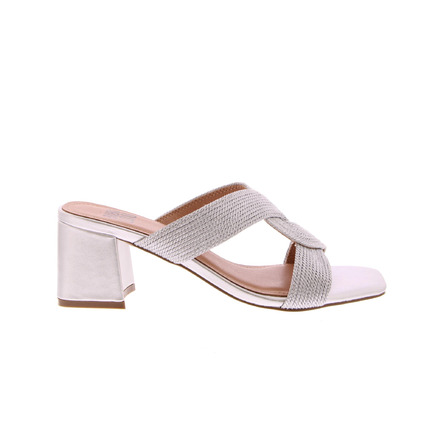 Bibi Lou slippers zilver