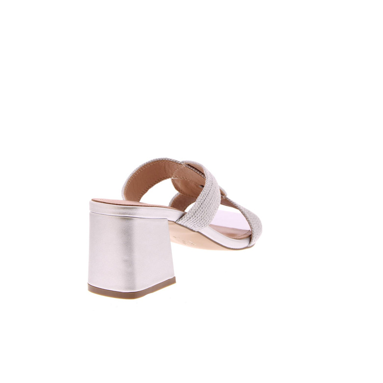Bibi Lou slippers zilver 4