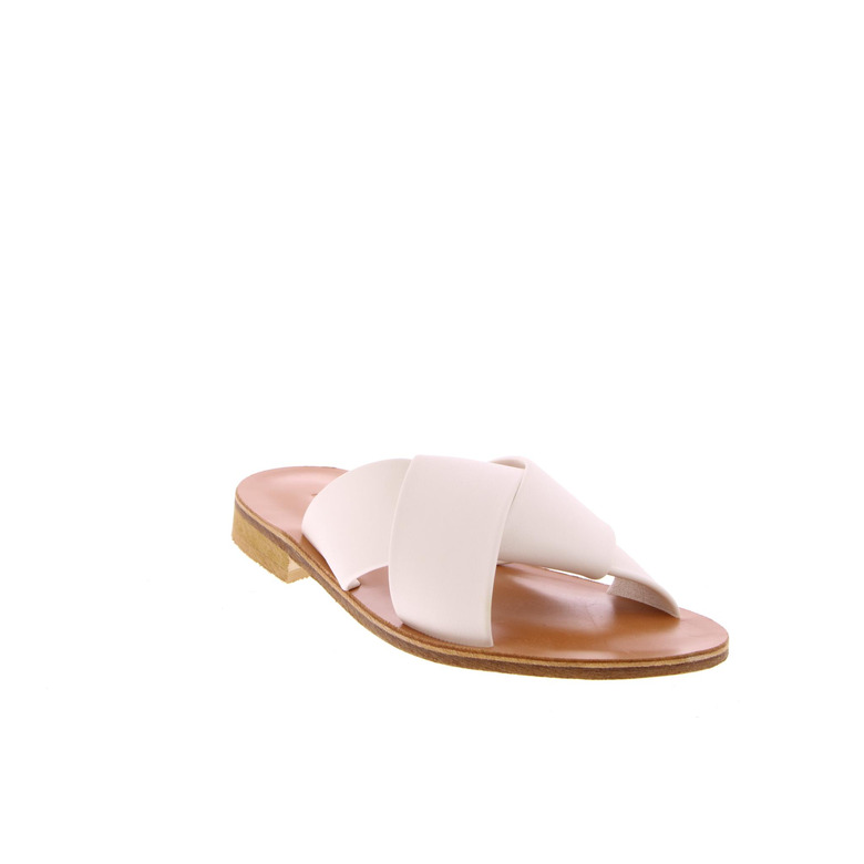 Slaye slippers weiss 2