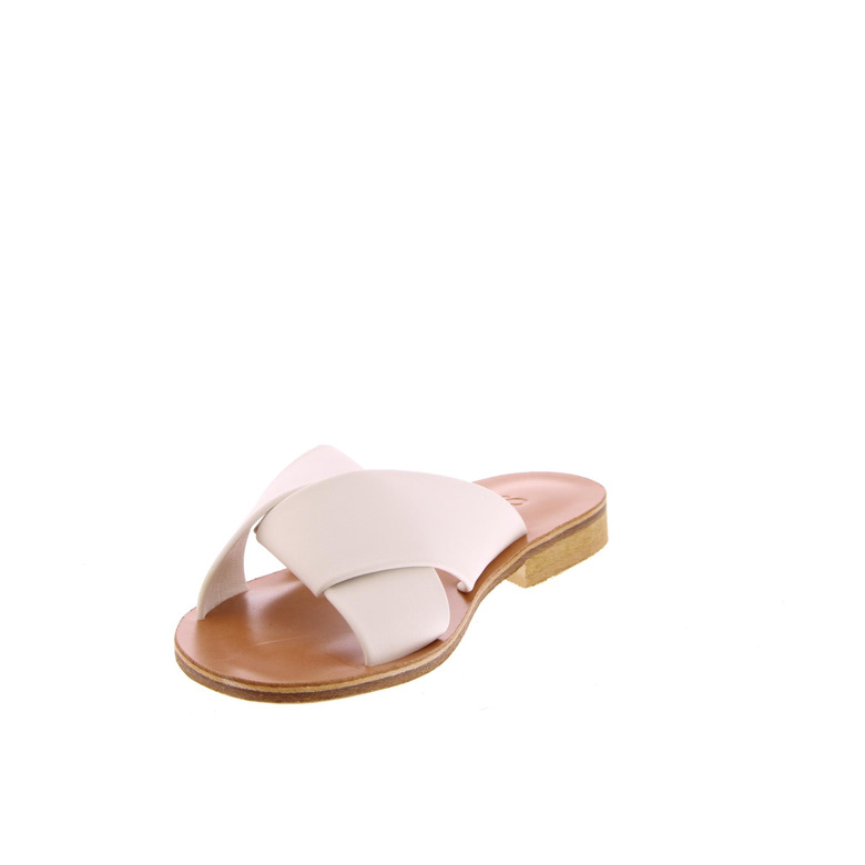 Slaye slippers weiss 3
