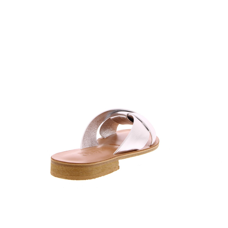 Slaye slippers silber 4
