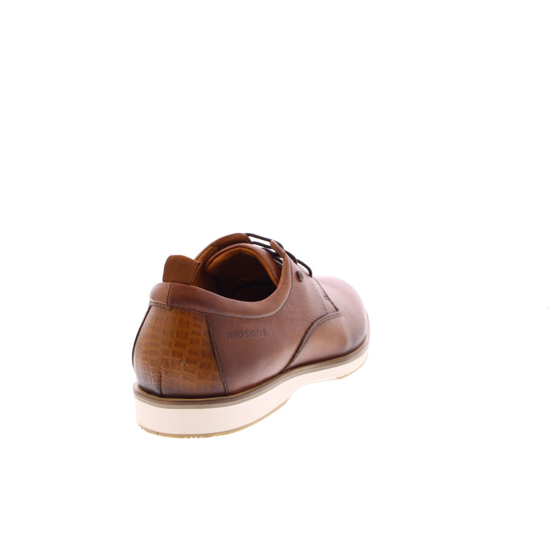 Redskins lage schoenen cognac 4