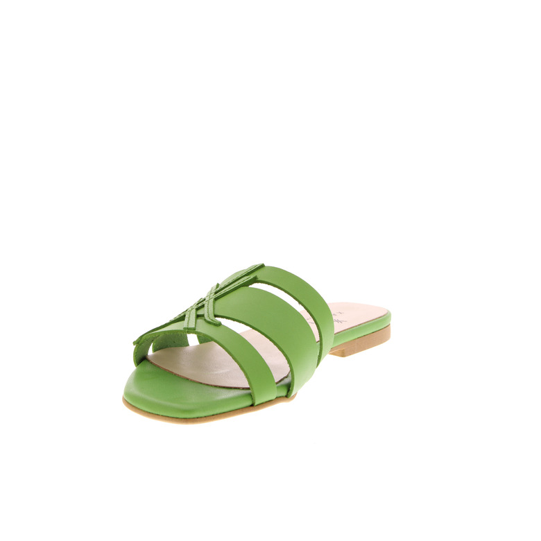 Xandres slippers groen 3