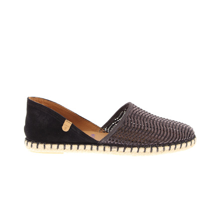 Verbenas espadrilles schwarz