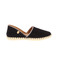 Verbenas espadrilles schwarz 1