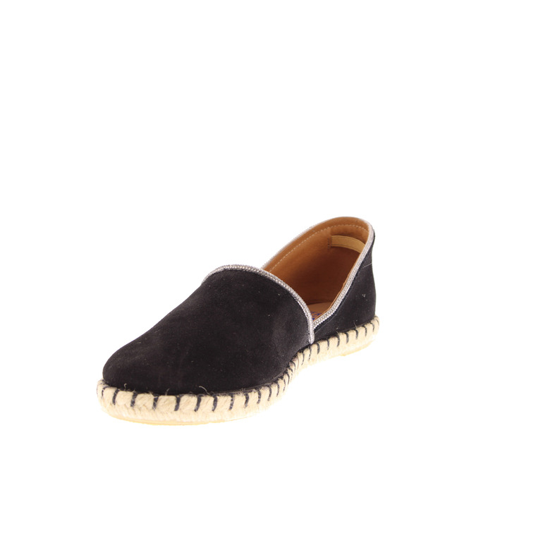 Verbenas espadrilles schwarz 3