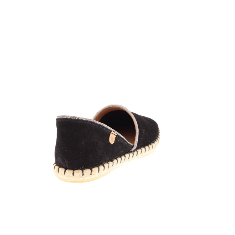 Verbenas espadrilles schwarz 4