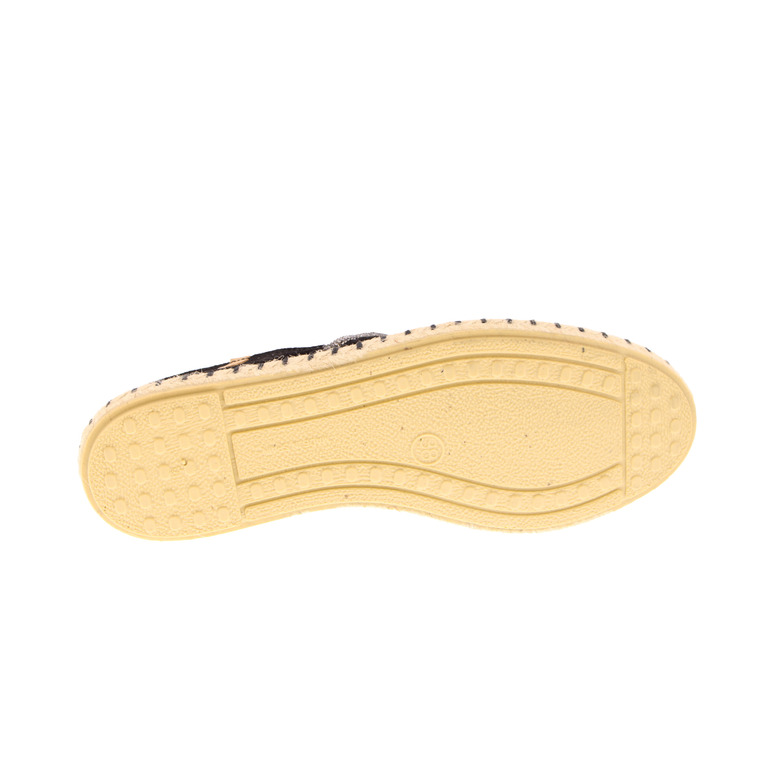 Verbenas espadrilles schwarz 5