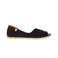 Verbenas espadrilles schwarz 1