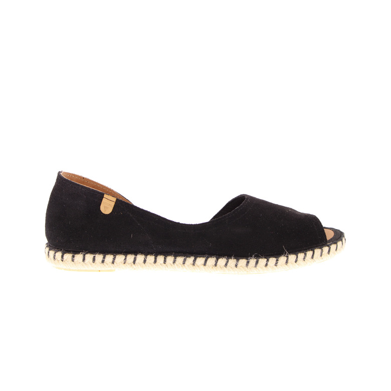 Verbenas espadrilles schwarz 1