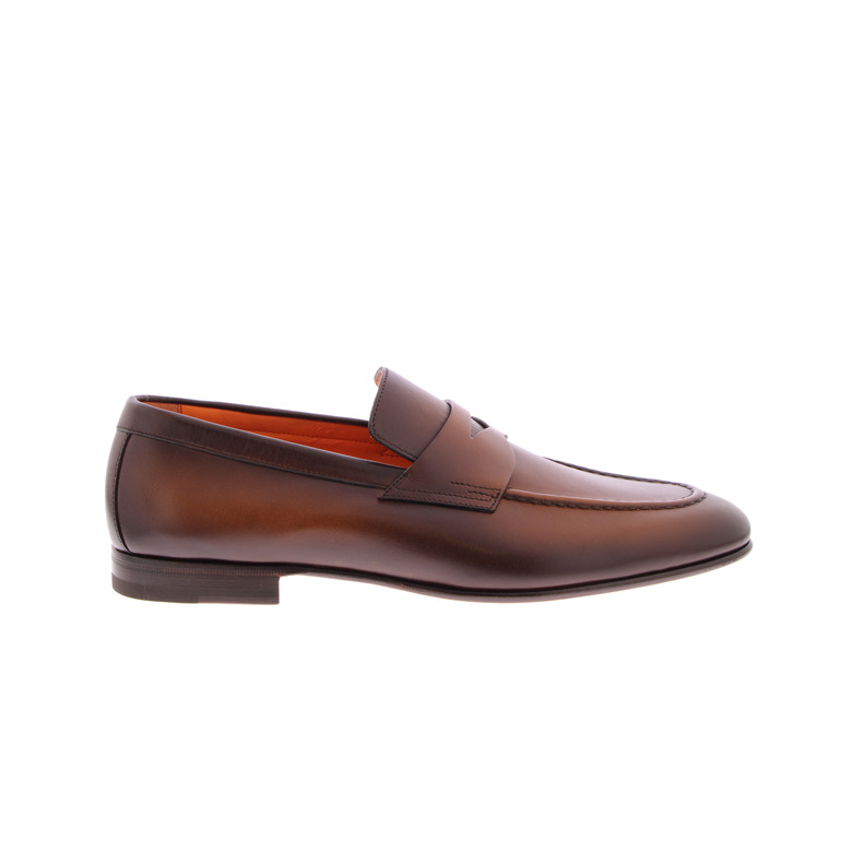 Santoni loafers brown