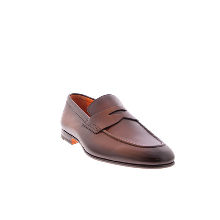 Santoni loafers brown