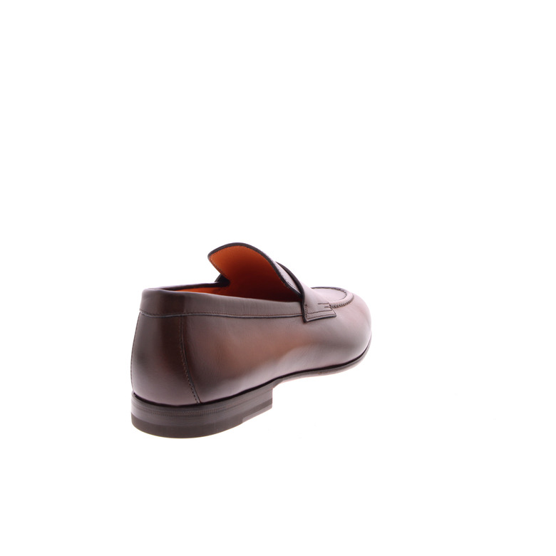 Santoni loafers brown 4